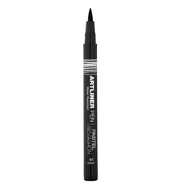 Pastel Profashion Artliner Pen 01 Black - Precise Eyeliner for Makeup Enthusiasts