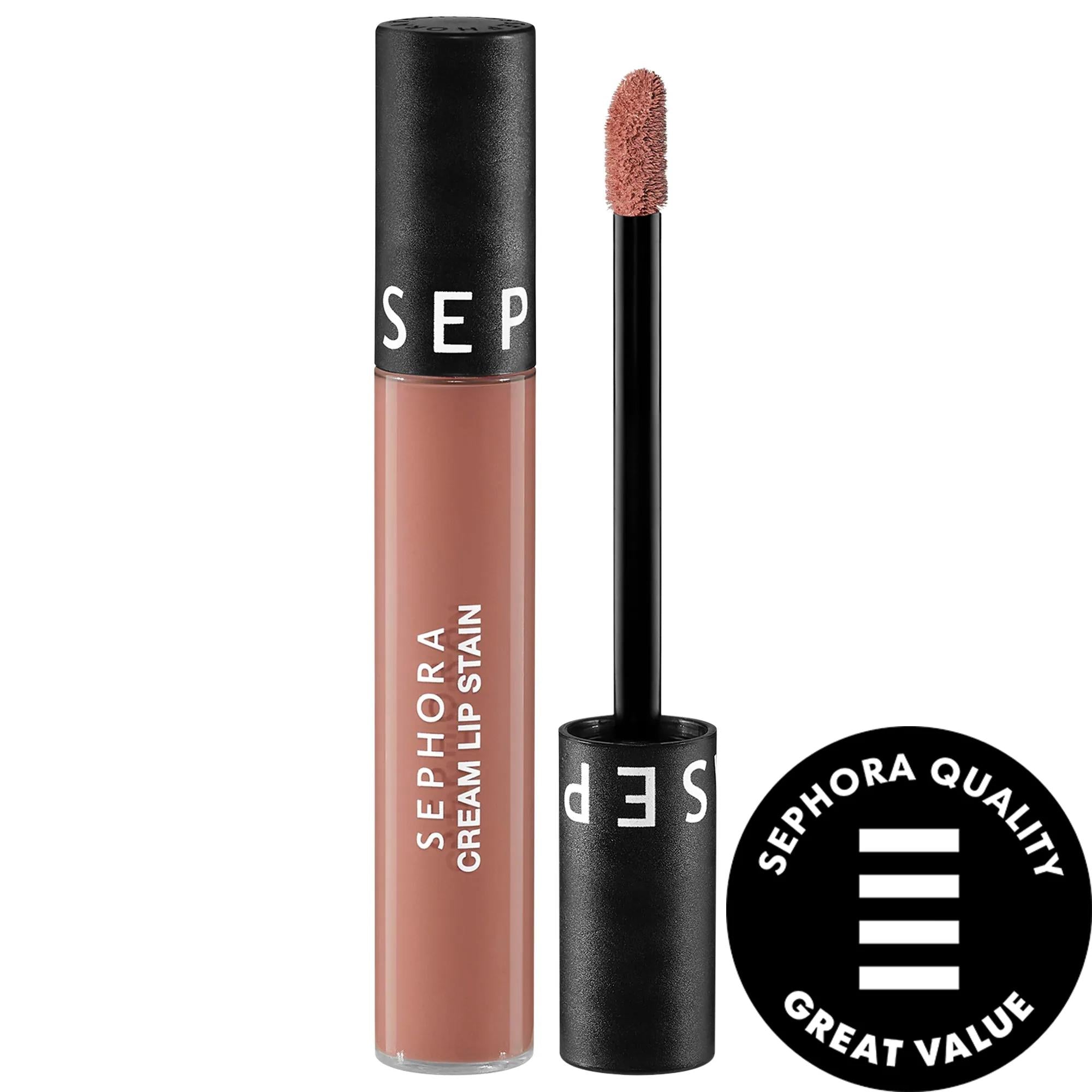 Glossier Cream Lip Stain - 10HR Liquid Lipstick for Long Lasting Hydrating Color, Vegan & Cruelty-Free
