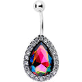 BodyCandy Clear Aurora Gem Glamour Girl Belly Ring — main product shot