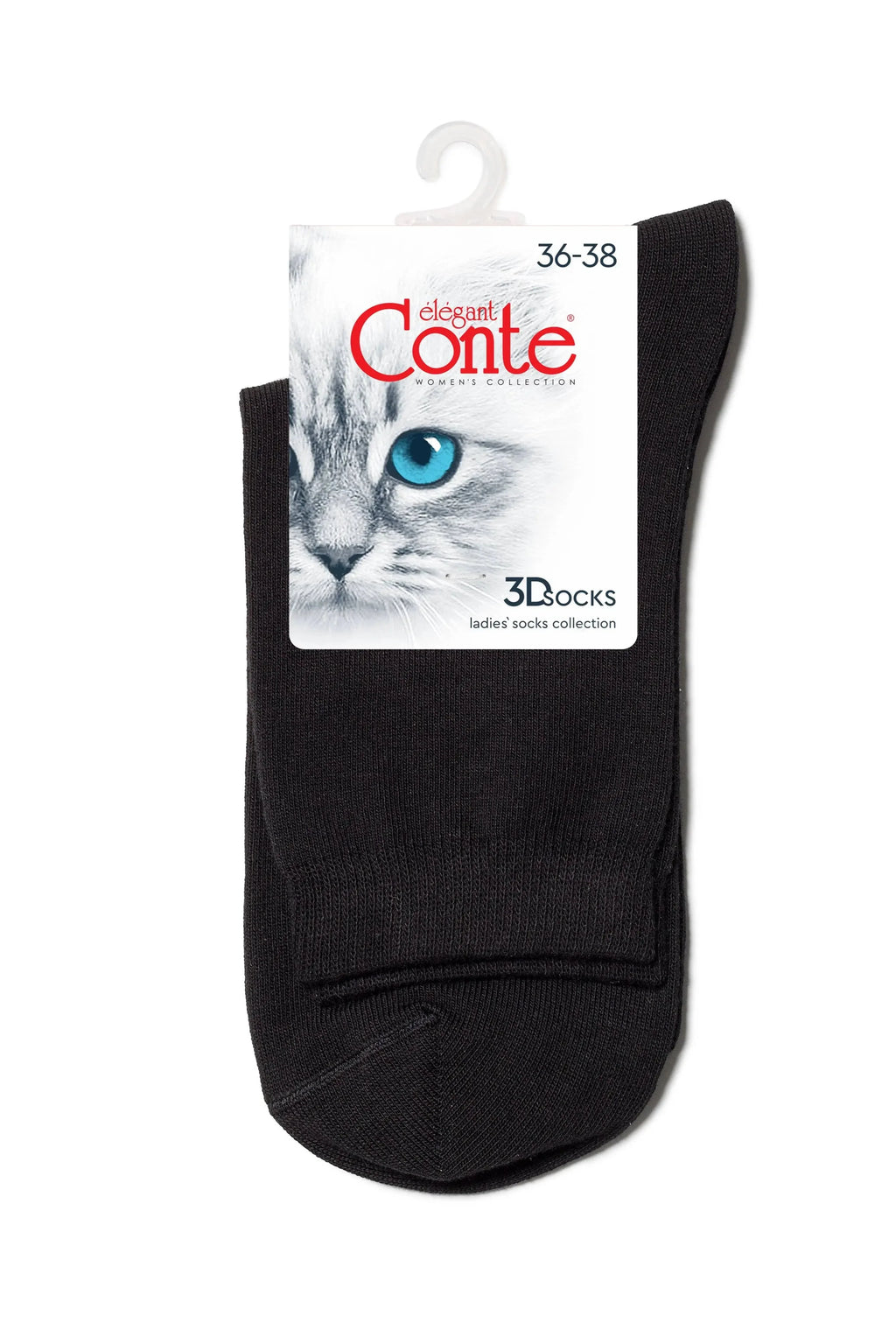 TheRanok.com Conte Cotton Women's Classic 3Dsocks — side view