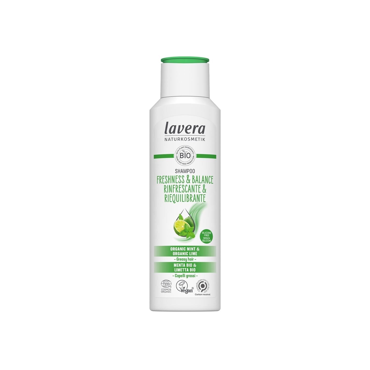 Lavera Balancing Shampoo for Oily Hair: Experience Lasting Freshness & Natural Oil Control - 250ml