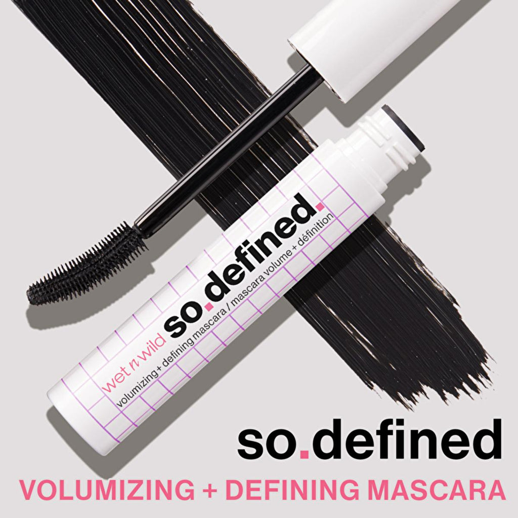 wet n wild Mega So Define Volumizing Mascara: Dramatic Volume, Definition & Vitamin E for Lash Health