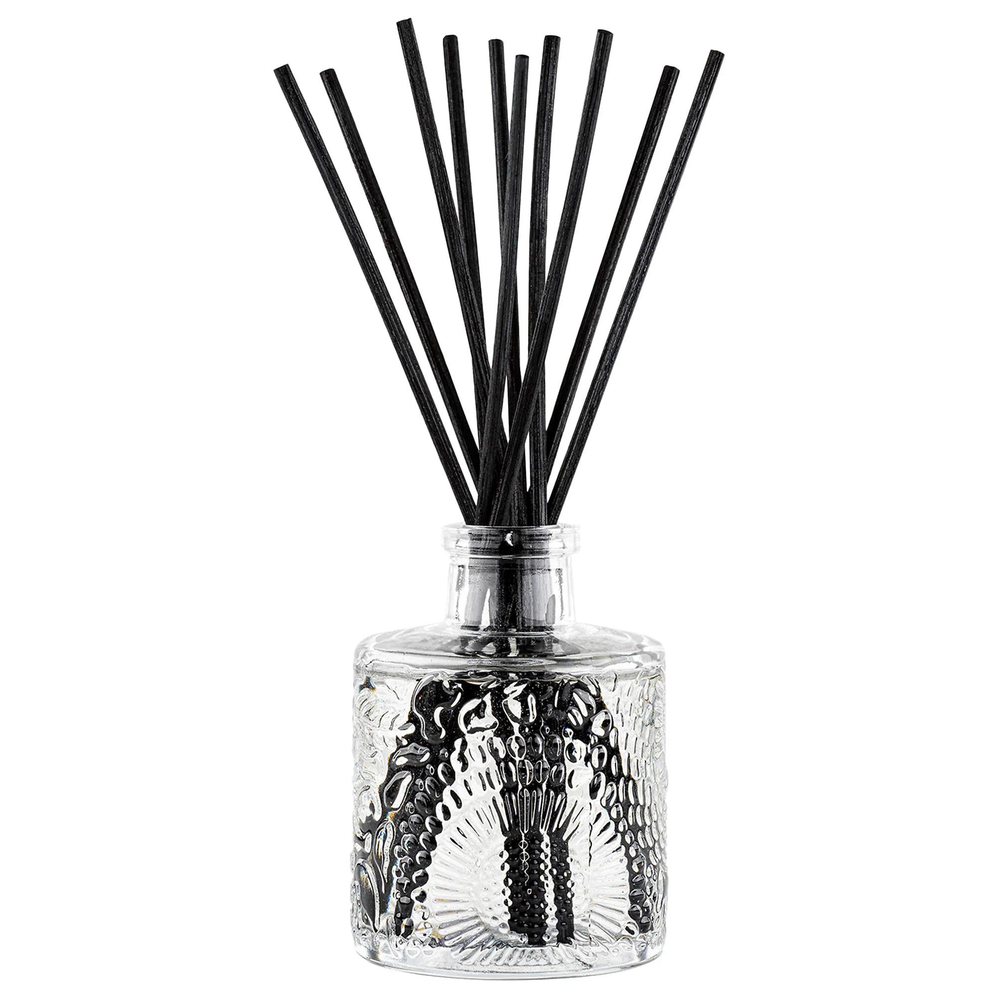 Voluspa Tahitian Coconut Vanilla Home Diffuser - Long-Lasting Fragrance, Elegant Glass Vessel, 4-6 Months