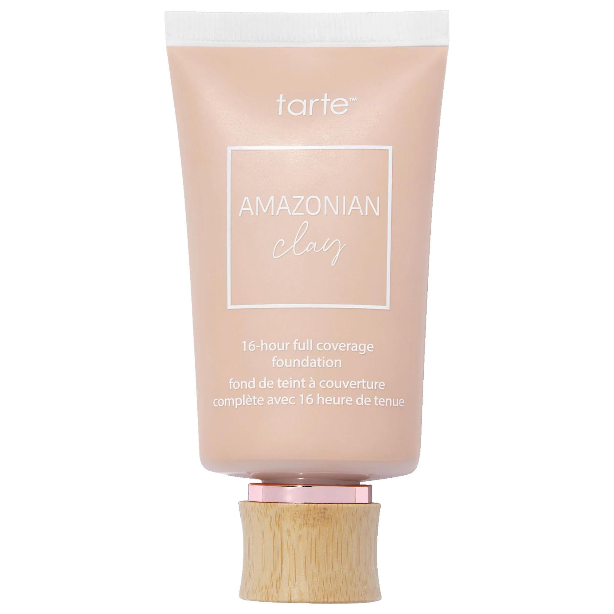 Amazonian Clay 16-Hour Full Coverage Foundation - Long Lasting Matte Finish Makeup for Flawless Skin