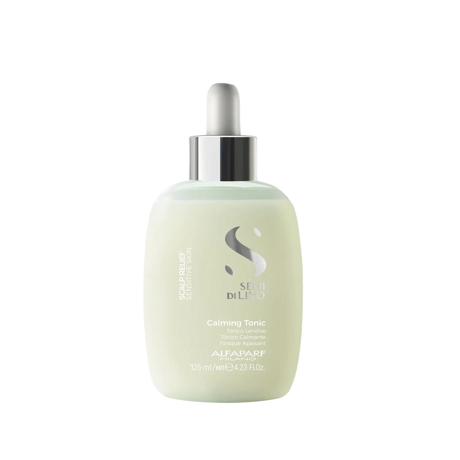 Alfaparf Semi Di Lino Calming Micellar Toner - Gentle, Soothing Skincare for Sensitive Skin, 4.23 fl oz