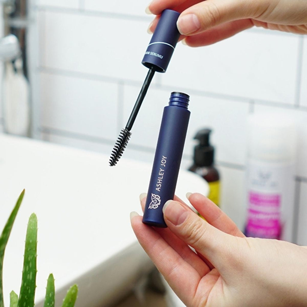Ashley Joy Eyelash & Eyebrow Growth Serum: Strengthen, Volumize, Paraben-Free for Thicker, Longer Lashes & Brows