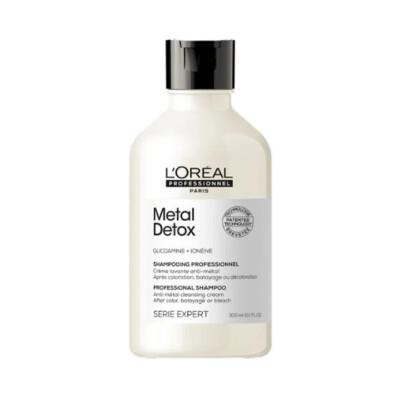 Loreal Professionnel Metal Detox Shampoo - 10.14 fl oz - Professional Hair Detoxification for Chemically Treated Hair