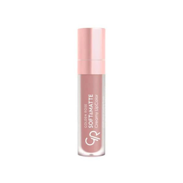 Golden Rose Creamy Lip Color - Soft & Matte Finish, Long-Lasting Moisturizing Lip Care