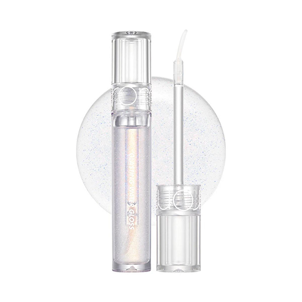 rom&nd Glasting Water Gloss - Moisturizing Shiny Lip Finish, Non-Sticky Lip Gloss for Beauty-Conscious Individuals