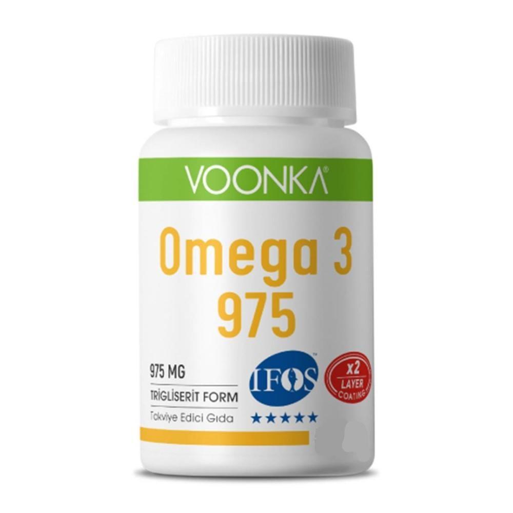 Voonka Omega 3 975 mg Softgel Capsules - 50 Count - & Supplement