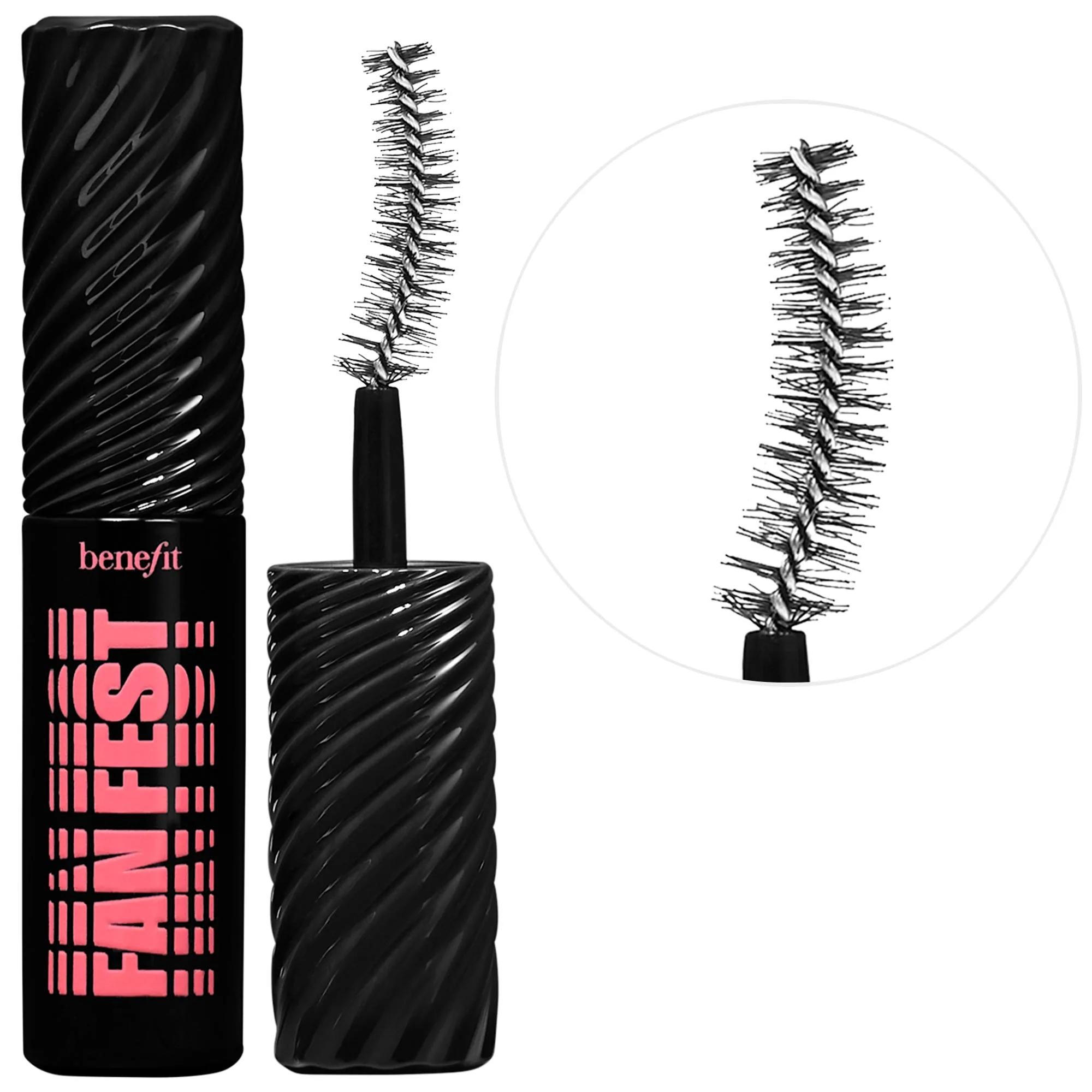 Benefit Cosmetics Fan Fest Fanning & Volumizing Mascara - Volumizing, Lengthening, Paraben-Free Formula