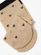 TheRanok.com Shimmering Socks Conte Fantasy - "Hearts" Designs — size reference