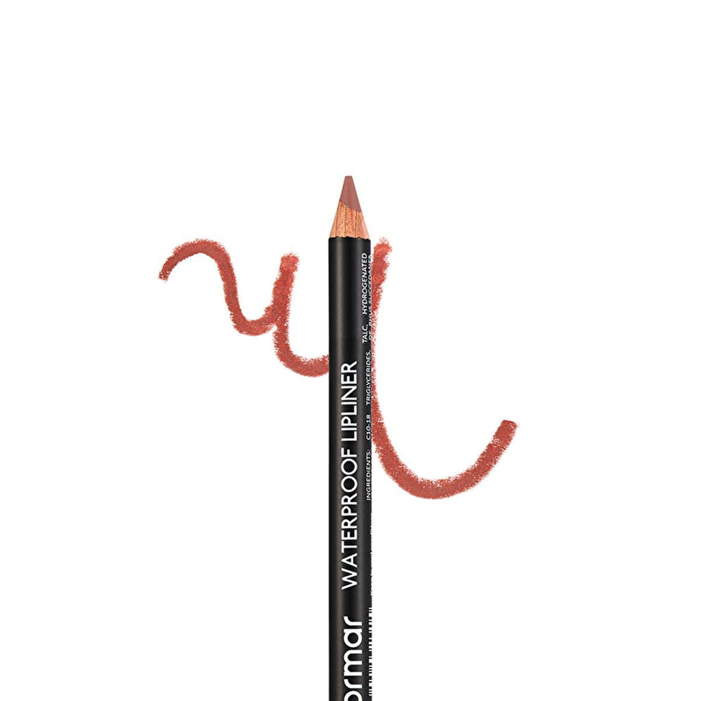 Flormar Waterproof Matte Lip Liner - Long Lasting, High Pigment, Vitamin Enriched - 234 Vanilla Souffle