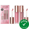 Double the Plump: Lip Plumper Gloss Set - Vegan & Cruelty-Free Hydrating Gloss for Fuller, Smoother Lips - Rosy Mauve & Bright Rose Pink