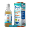 Devitale Vitamin C, L-Carnitine & Acacia Gum Dietary Supplement Drink - 500ml Liquid for Immune Support & Energy Boost