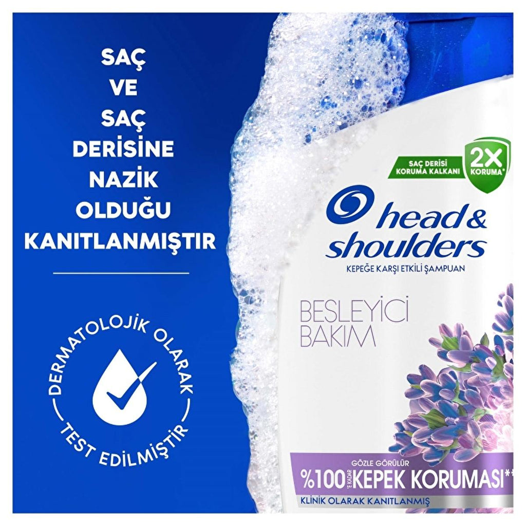 Head & Shoulders Anti-Dandruff Shampoo, Nourishing & Dermatologically Tested, 11.16 fl oz