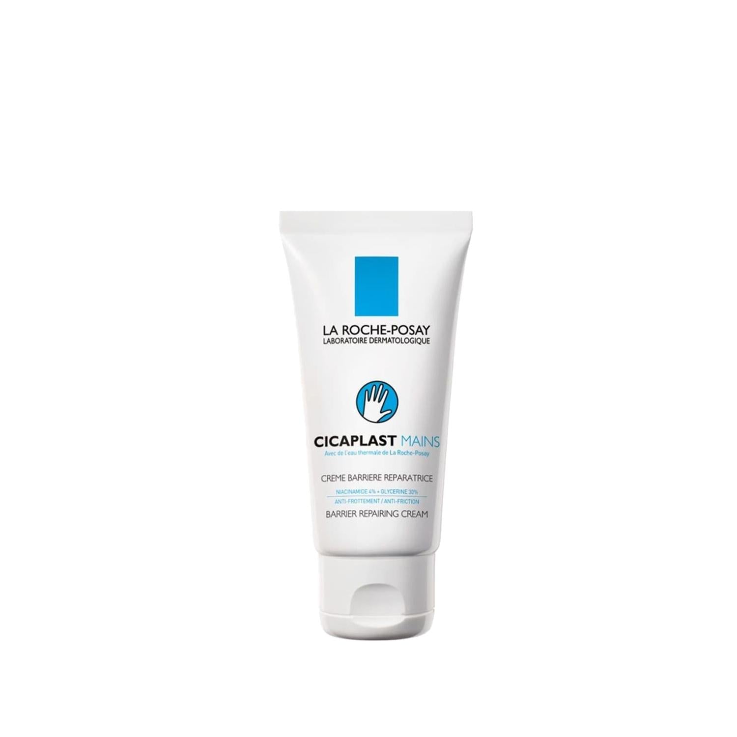 La Roche-Posay Cicaplast Hand Cream: Soothe, Repair & Protect Dry, Cracked Hands - Dermatologist Tested, Sensitive Skin Formula