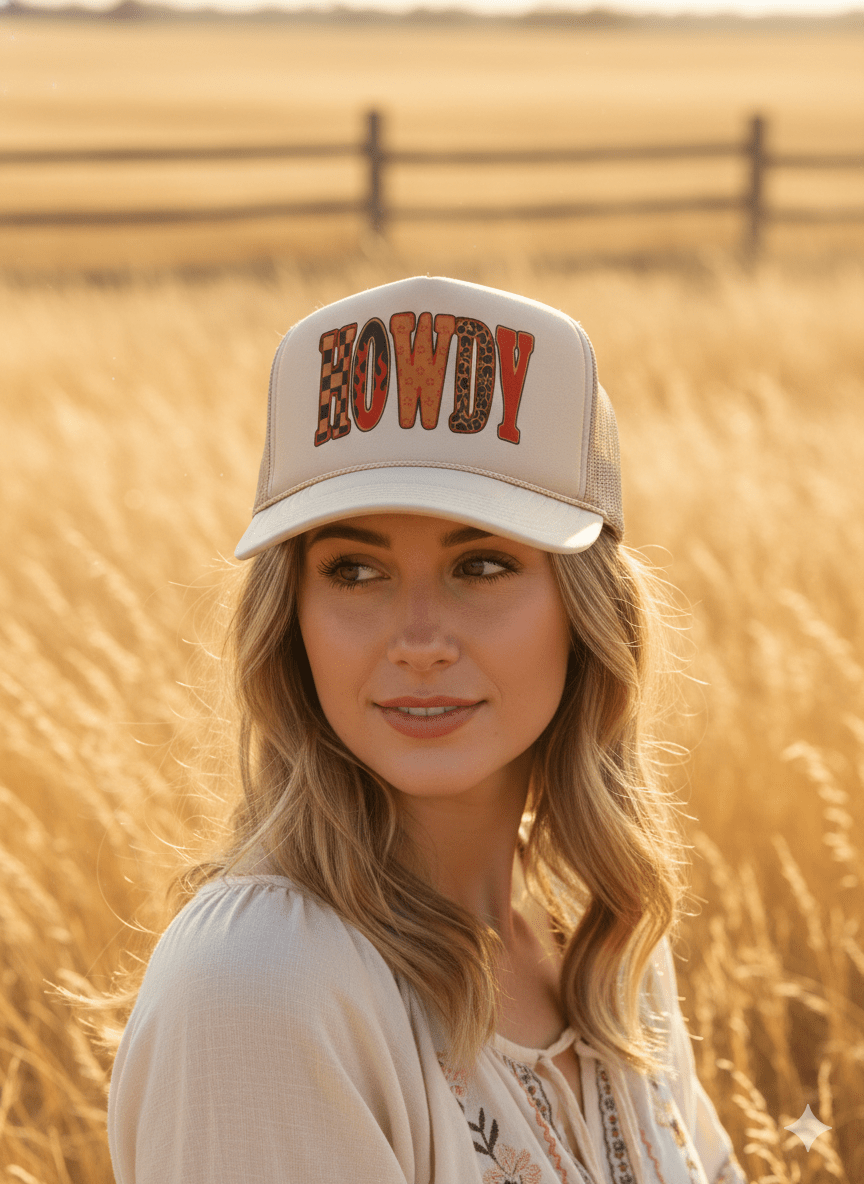 Wild Junkie Y'alternative Howdy Trucker Hat — hats category context