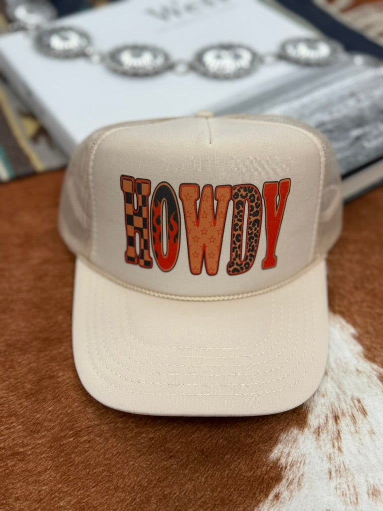 Wild Junkie Y'alternative Howdy Trucker Hat — main product shot