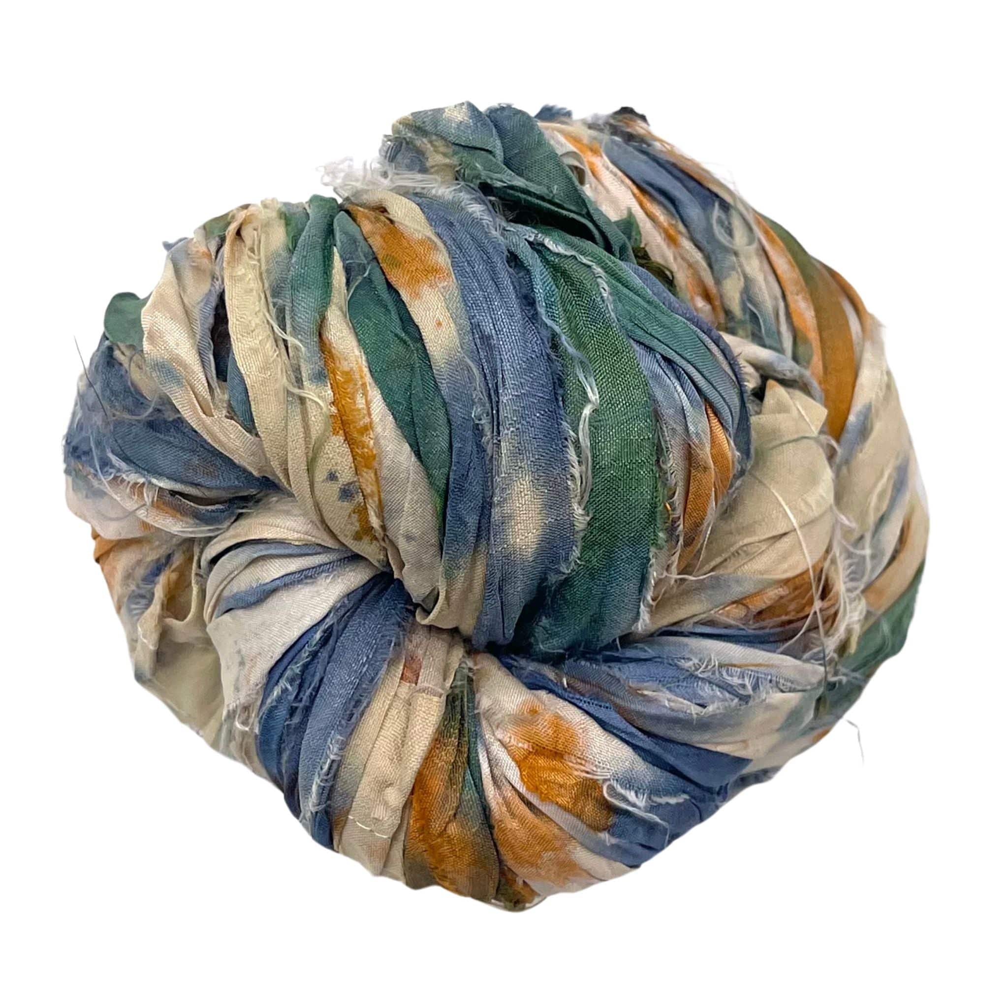 Artisan Recycled Sari Ribbon – Sari Treasures in Every Strand