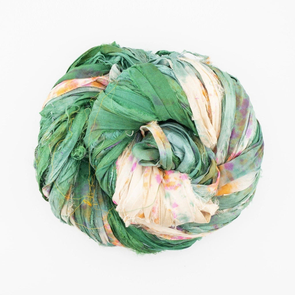 Artisan Recycled Sari Ribbon – Sari Treasures in Every Strand