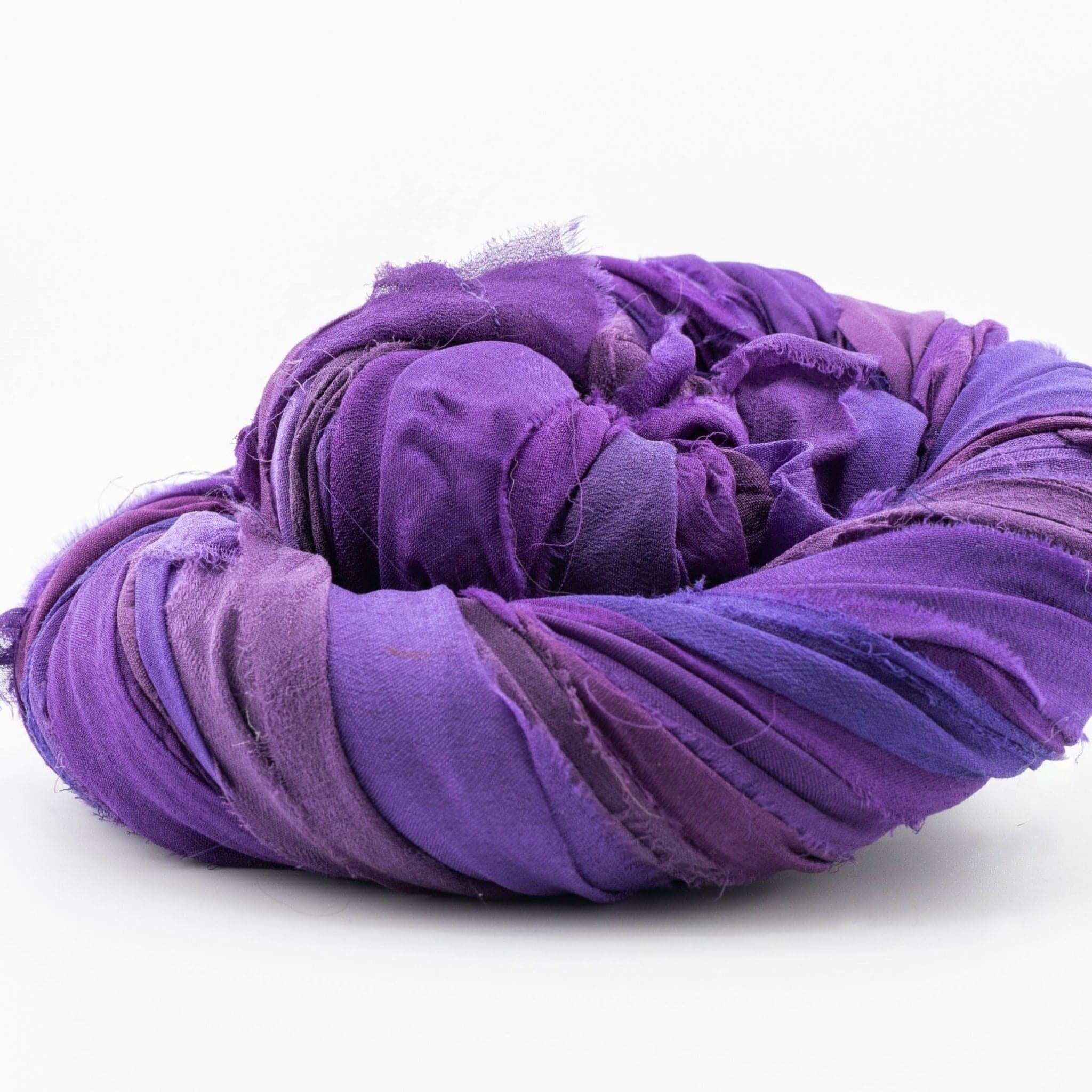 Darn Good Yarn Chiffon Ribbon Ombre Packs + Free Patterns — product on model