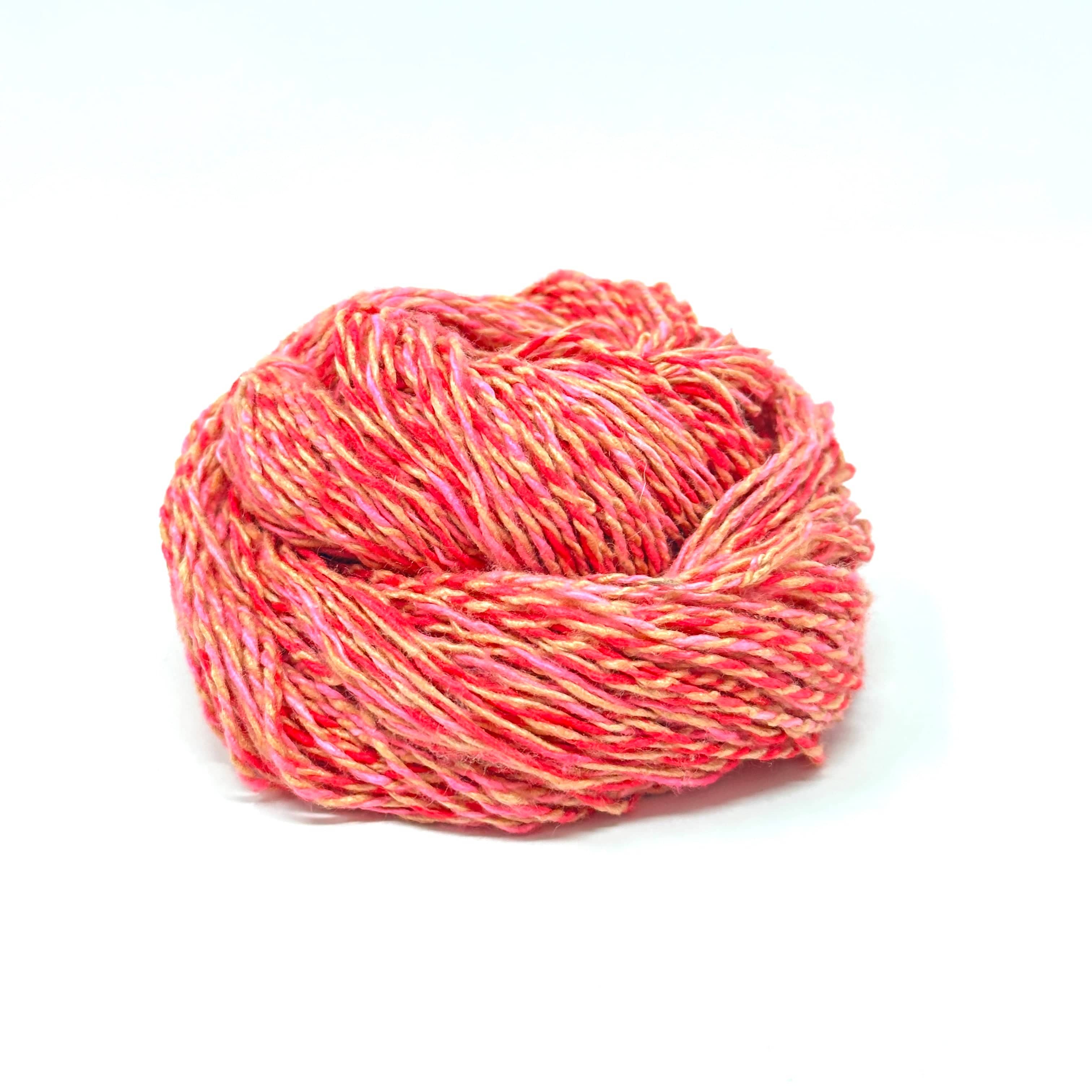 Darn Good Yarn Darn Good Twist Sport Weight Silk Yarn — back view