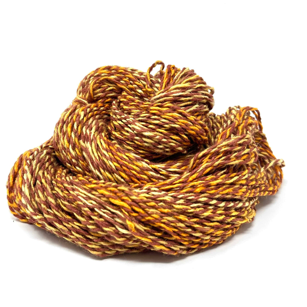 Darn Good Yarn Darn Good Twist Sport Weight Silk Yarn — in-use photo