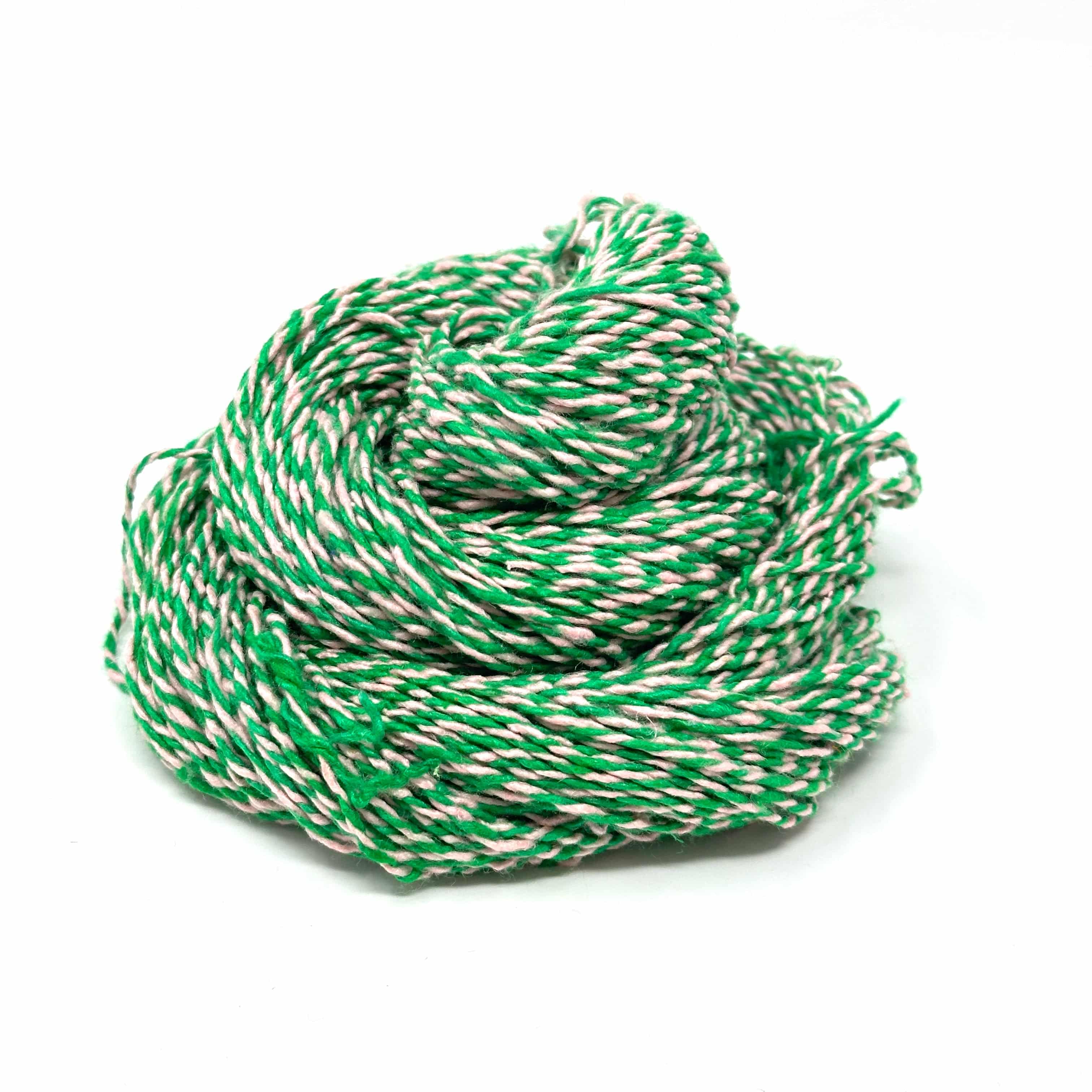 Darn Good Yarn Darn Good Twist Sport Weight Silk Yarn — color detail