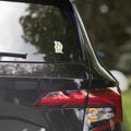 Darn Good Yarn Yarn Is My Love Language” Sticker – Cute Cat Design by Nicole Snow | Kiss-Cut Vinyl Decal — construction detail