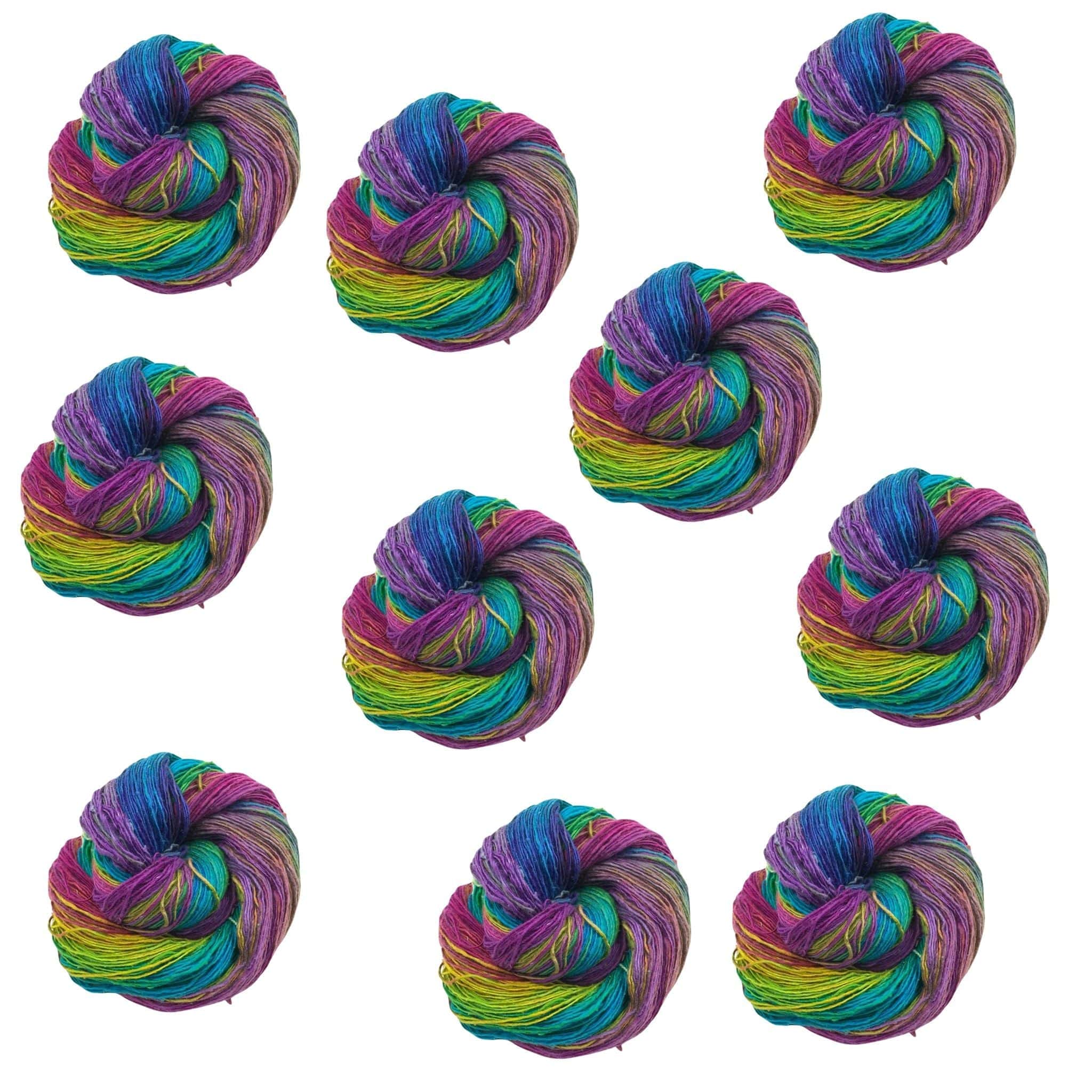 Darn Good Yarn Yarn Lovers 10 Pack Bulk Yarn Bundle — detail shot 6