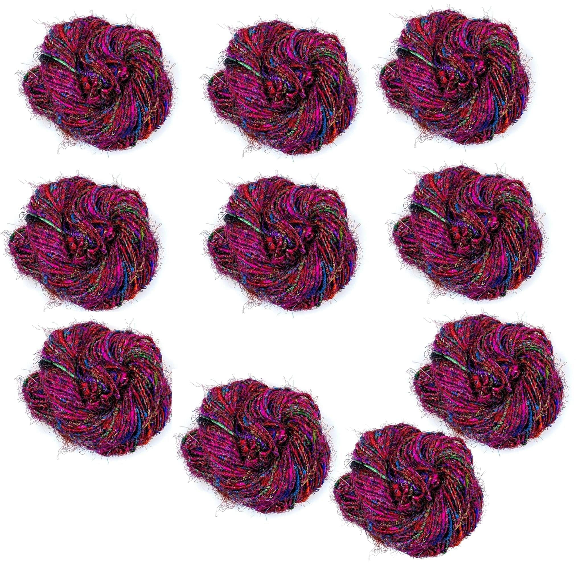 Darn Good Yarn Yarn Lovers 10 Pack Bulk Yarn Bundle — detail shot 9