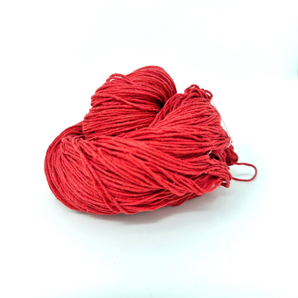 Darn Good Yarn Mulberry Silk Fingering Weight Yarn — in-use photo