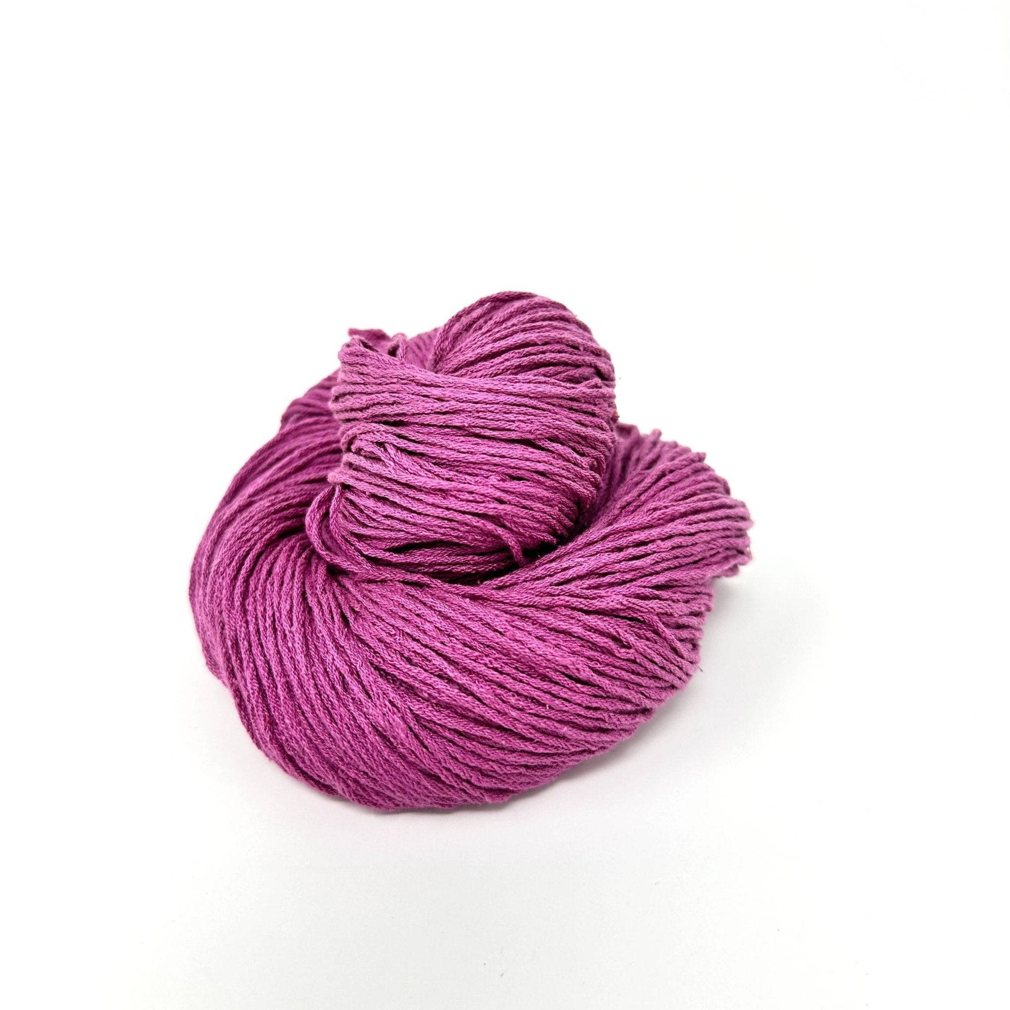 Darn Good Yarn Mulberry Silk Fingering Weight Yarn — color detail
