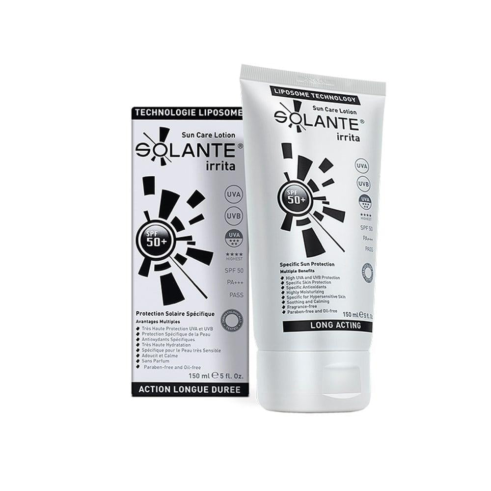 Solante Irrita Sunscreen for Sensitive Skin - SPF 50+, 5.07 fl oz