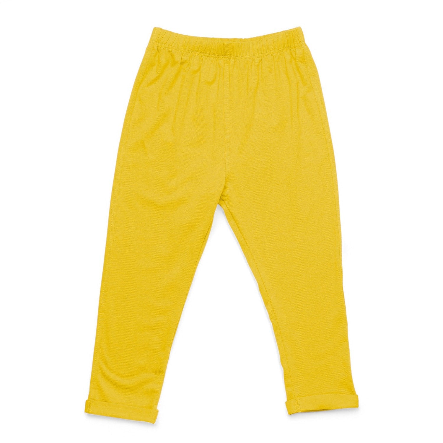 ParkerandTalia The Everyday Sensory Friendly Jogger: Yellow — fabric or material detail