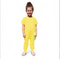 ParkerandTalia Ultimate Comfort Playsuit-YELLOW — sensory-friendly playsuit