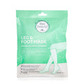 Bee Beauty Moisturizing Leg and Foot Mask - Hydrating Leg Care for Dry Skin, Post-Waxing Soothing Relief