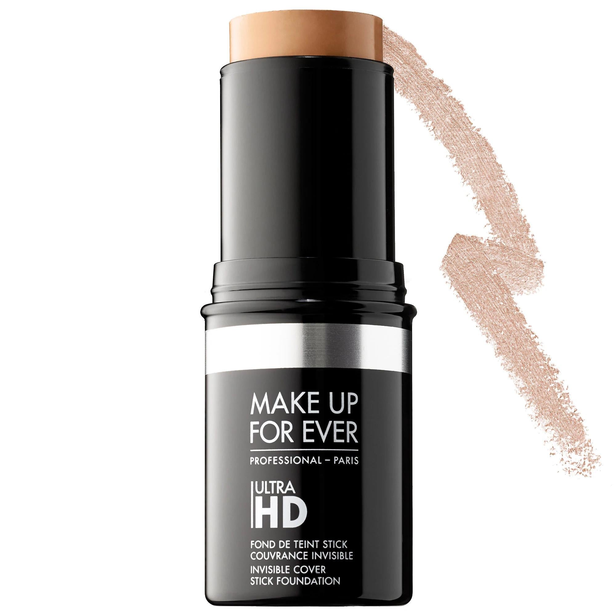 Ultra HD Stick Foundation: Full Coverage, Long Lasting, Natural Finish, Blendable Formula - Perfect for Dry & Normal Skin