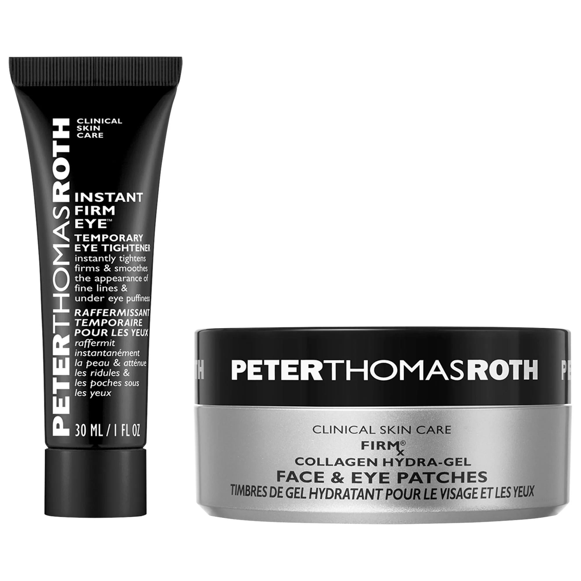 FIRMx Duo: Instant Firming Skincare Kit - Visibly Reduce Wrinkles, Under-Eye Bags & Puffiness with Collagen & Eyeliss Peptide