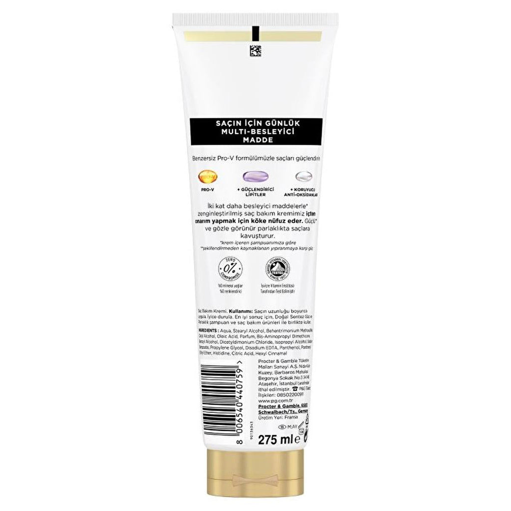 Pantene Nature Fusion Hair Care Cream for Weak & Lifeless Hair - Nourishing, Strengthening & Shine - 9.30 fl oz