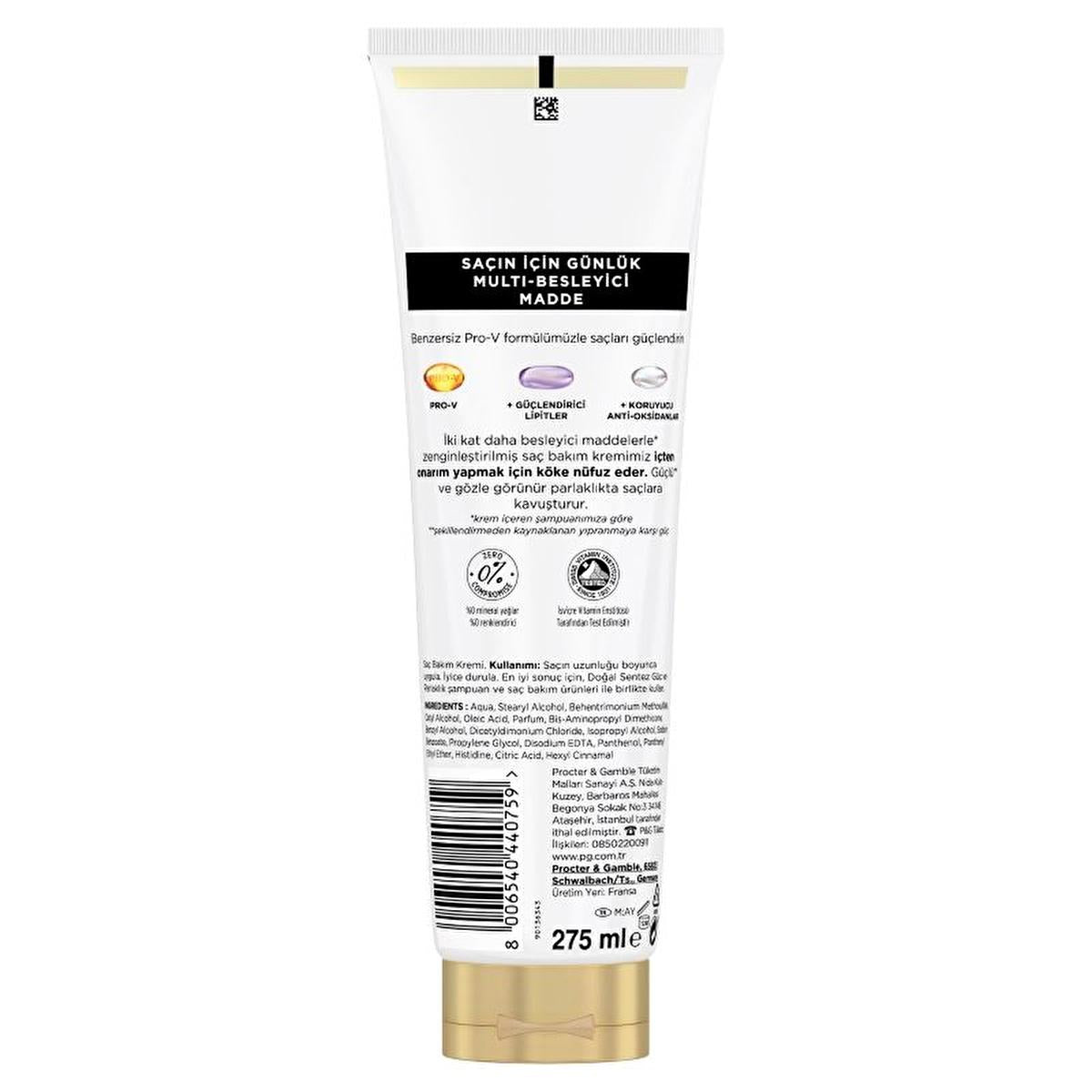 Pantene Nature Fusion Hair Care Cream for Weak & Lifeless Hair - Nourishing, Strengthening & Shine - 9.30 fl oz