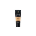 Golden Rose Vegan Matte Perfection Full Coverage Foundation - Long Lasting & SPF15