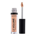 Note Le Volume Plump & Care Lip Gloss - Nude Style, Moisturizing Non-Sticky Lip Care with Hyaluronic Acid