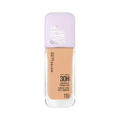 Maybelline New York Lumi Mat Fondúten - Lightweight, Long-Lasting Matte Foundation Makeup for Natural Finish