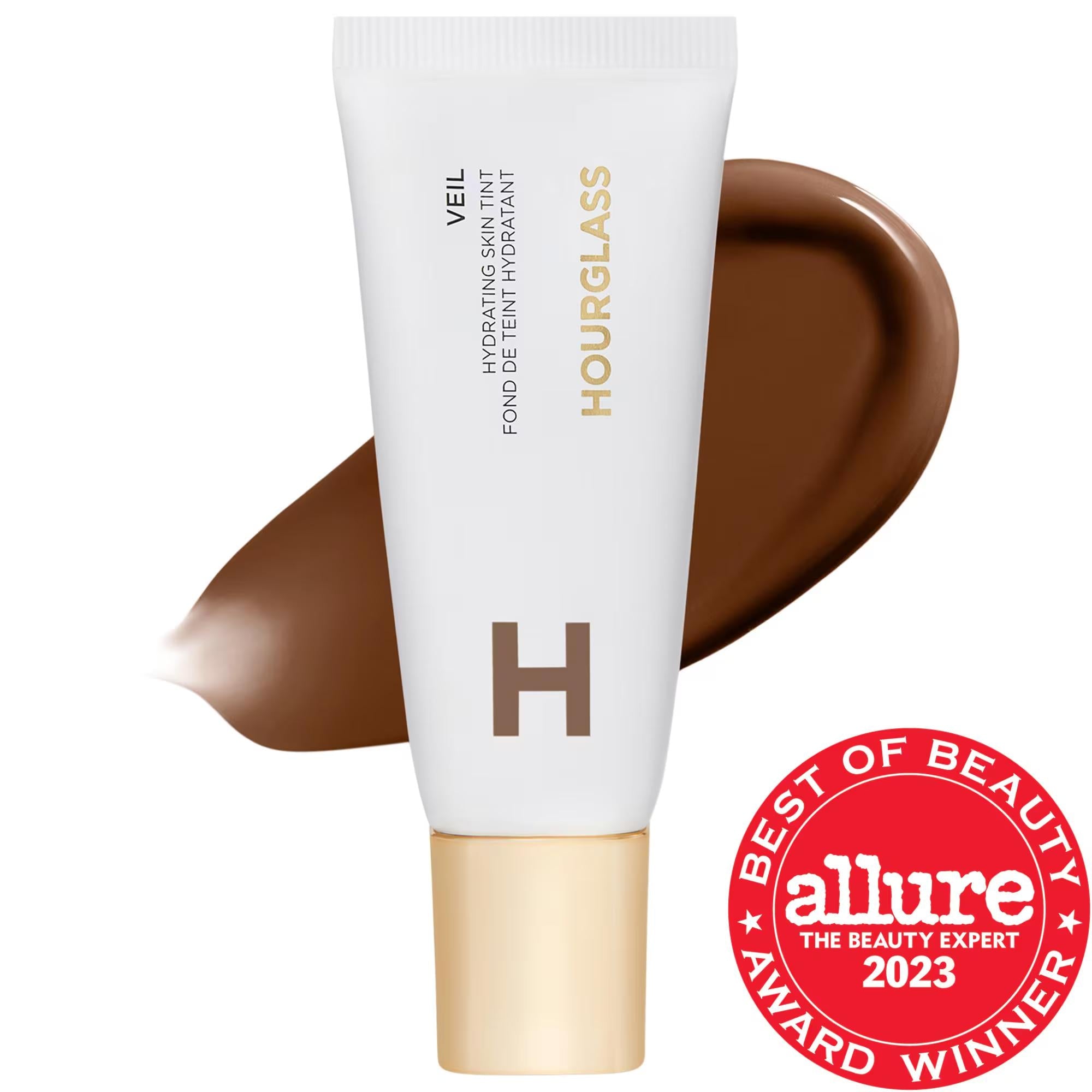 Veil Hydrating Skin Tint Foundation: Lightweight, Dewy Coverage with Hyaluronic Acid - Vegan & Cruelty-Free