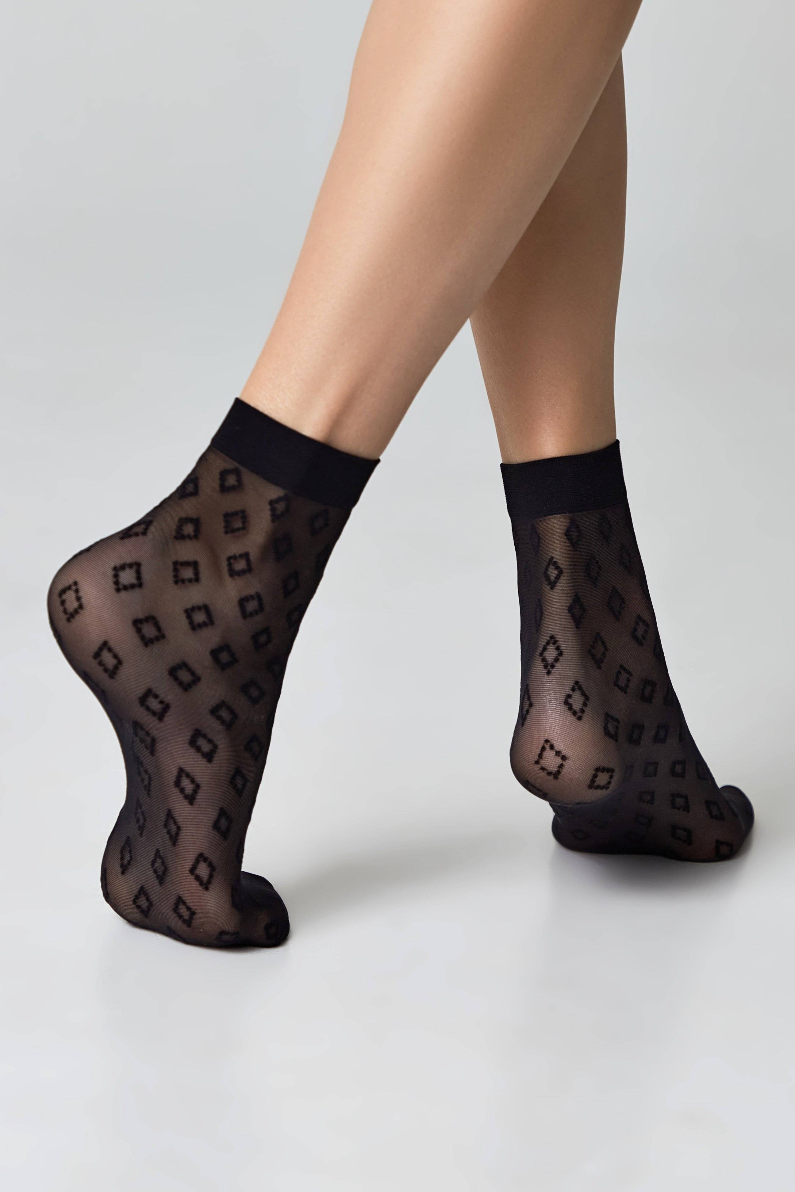 TheRanok.com Socks Conte Fantasy - with Diamonds — lifestyle context