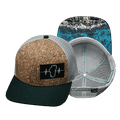 Youth Tahoe Baseball Hat — Cork Green / Gray