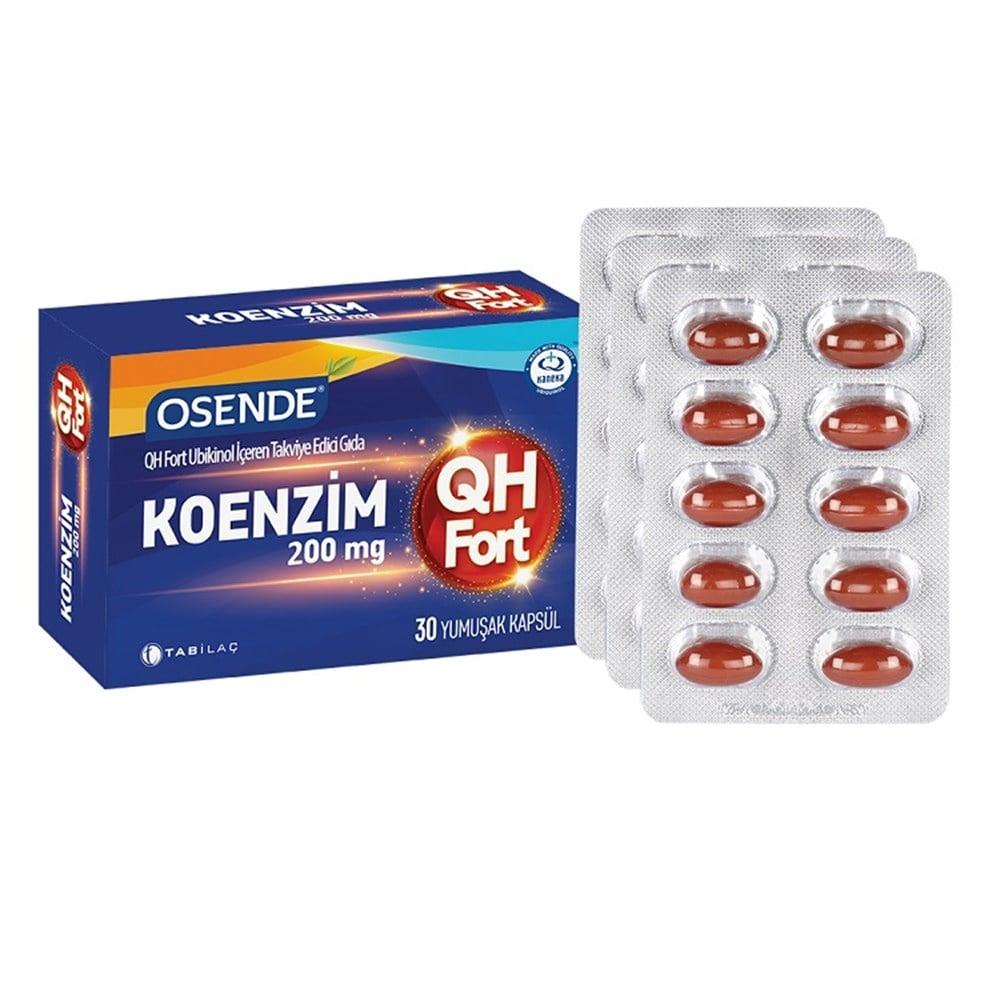 Osende Koenzim QH 200mg: Advanced Ubiquinol CoQ10
