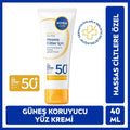 Nivea Sun SPF50 Sensitive Soothing Moisturizing Face Sunscreen 50 ml